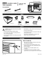 U-Line H-6405 Assembly Instructions Manual предпросмотр