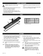 Preview for 2 page of U-Line H-6432 Safety Instructions