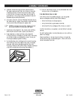 Preview for 3 page of U-Line H-6432 Safety Instructions