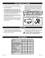 Предварительный просмотр 3 страницы U-Line H-6511 Manual