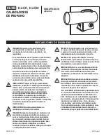 Предварительный просмотр 8 страницы U-Line H-6511 Manual