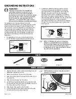 Preview for 2 page of U-Line H-6984 Instructions Manual