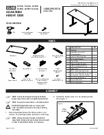 Preview for 1 page of U-Line H-7034 Manual