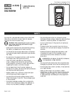 U-Line H-7095 Manual preview