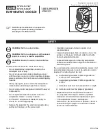 Preview for 1 page of U-Line H-7126 Manual