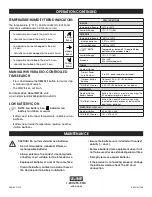 Preview for 4 page of U-Line H-7160 Manual