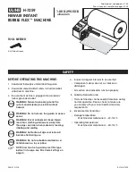 Preview for 1 page of U-Line H-7259 Manual