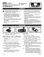 Preview for 2 page of U-Line H-7260 Quick Manual