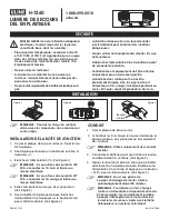 Preview for 3 page of U-Line H-7260 Quick Manual