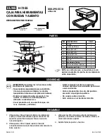 Предварительный просмотр 2 страницы U-Line H-7355 Quick Start Manual