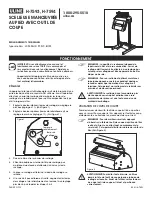 Предварительный просмотр 9 страницы U-Line H-7593 Manual