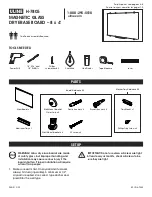 Preview for 1 page of U-Line H-7805 Manual