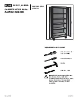 Preview for 6 page of U-Line H-7811 Manual