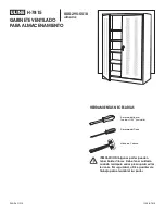 Preview for 6 page of U-Line H-7815 Manual