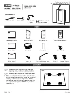 Preview for 1 page of U-Line H-7826 Manual