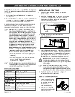 Preview for 11 page of U-Line H-7826 Manual