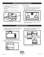 Предварительный просмотр 2 страницы U-Line H-7983 Quick Start Manual