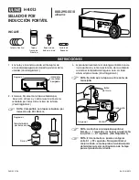 Предварительный просмотр 3 страницы U-Line H-8013 Instructions Manual