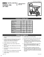 U-Line H-8173 Quick Start Manual предпросмотр