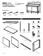 Предварительный просмотр 1 страницы U-Line H-8182 Manual