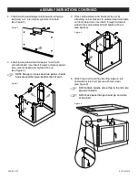 Предварительный просмотр 2 страницы U-Line H-8314 Assembly Instructions Manual