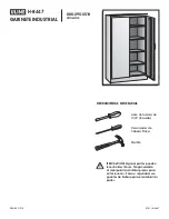 Preview for 5 page of U-Line H-8447 Manual