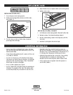 Preview for 4 page of U-Line H-86 Manual