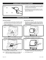 Preview for 2 page of U-Line H-8795 User Manual