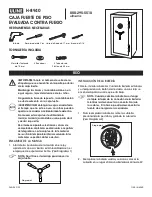 Preview for 4 page of U-Line H-8940 Manual