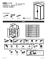 Preview for 1 page of U-Line H-9189 Assembly Instructions Manual