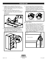 Preview for 12 page of U-Line H-9189 Assembly Instructions Manual