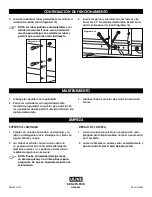 Preview for 8 page of U-Line H-9447 Manual