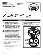 Preview for 3 page of U-Line H-9465 Manual