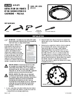 Preview for 7 page of U-Line H-9471 Manual