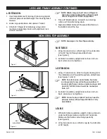 Preview for 2 page of U-Line H-9620 Manual