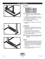 Preview for 3 page of U-Line H-9620 Manual