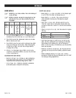 Preview for 4 page of U-Line H-9884 Manual