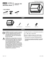 Preview for 1 page of U-Line H-9996 Manual