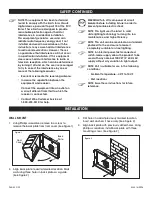 Preview for 2 page of U-Line H-9996 Manual