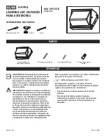 Предварительный просмотр 4 страницы U-Line H-9996 Manual