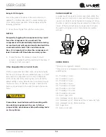 Preview for 54 page of U-Line HNB315 User Manual & Service Manual