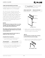 Preview for 13 page of U-Line HWC515IG01A User Manual & Service Manual