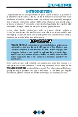 Preview for 3 page of U-Line ICE-MAKER User Manual