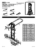 U-Line Magliner H-1382 Manual preview