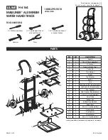 Preview for 1 page of U-Line Magliner H-6164 Manual