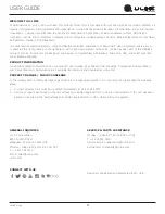 Preview for 3 page of U-Line Marine UMCR015 User Manual & Service Manual