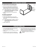 Preview for 3 page of U-Line Marsh H-1358 Setup Instructions