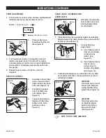 Preview for 2 page of U-Line MONARCH 1110 Instructions Manual