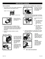 Preview for 2 page of U-Line MONARCH 1115 Instructions