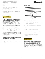 Preview for 8 page of U-Line Nugget Quick Start Manual